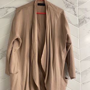 Zara women’s oversized fit duster jacket